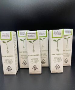  Raw Garden Live Resin Carts 1g